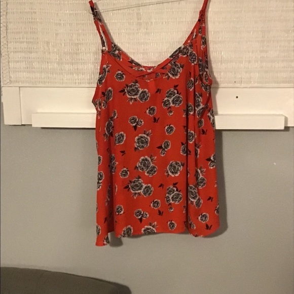 Torrid Floral Georgette Crisscross Cami - Picture 9 of 9